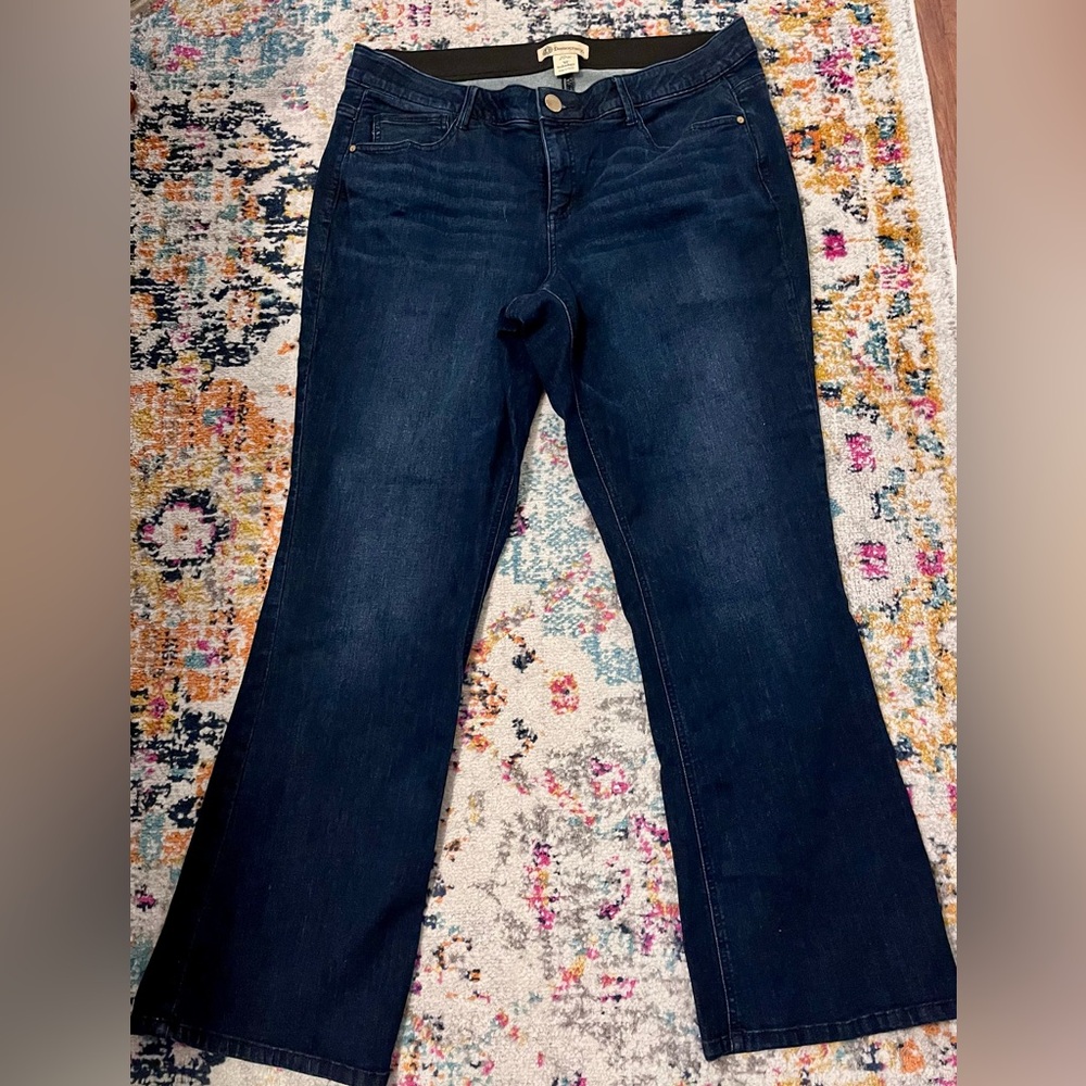 Women's Democracy Dark Blue Jeans, size 20W in very good condition